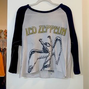 Baseball graphic vintage T-shirt (Led Zepplin)